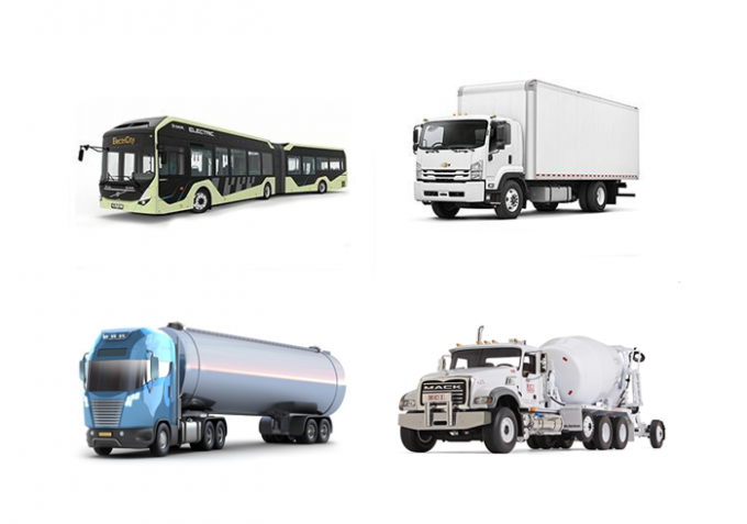 Nosso sensor nivelado de combustível applicated aos ônibus, caminhões, caminhões pesados, caminhões usados especiais, caminhões do oild, caminhões .etc da mistura